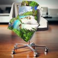 thumbnail image 1 of DESIGN ART Designart 'Seychelles Islands Wide Panorama' Landscape Fleece Throw Blanket, 1 of 5