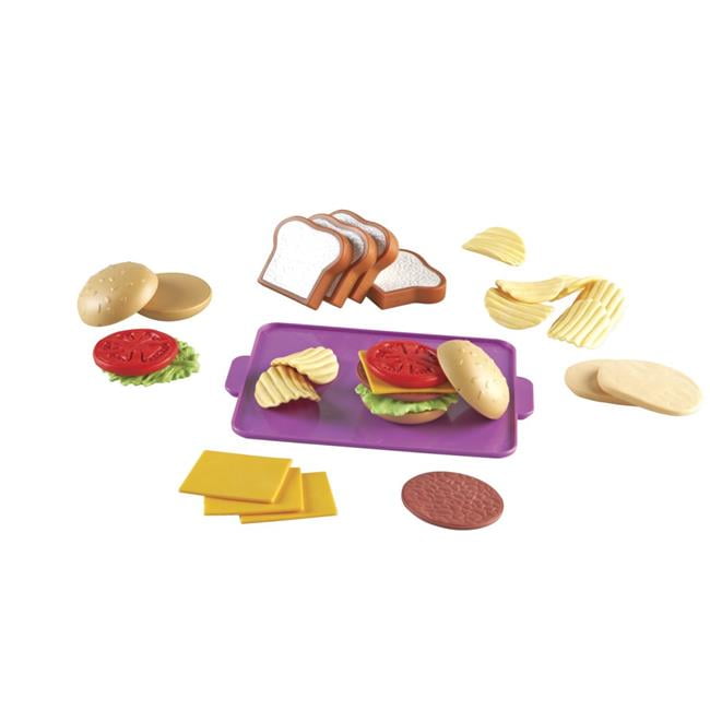 Learning Resources New Sprouts Super Sandwich Set Pretend Play Play