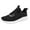 Black, variant on Daznico Women's Lightweight Running Shoes - Breathable Knit Sneakers for Gym, Walking & Daily Wear,Color:Black,Size:7