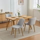 thumbnail image 2 of Kojooin Juego de 2 Sillas de Comedor, Sillas de Cocina y Comedor Modernas, Sillas Auxiliares de Cocina Tapizadas en Tela Moderna para Sala de Estar, 2 of 9