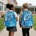 thumbnail image 5 of Tutolipy 17 Inch Student Bookbag, Lightweight Kids Backpack for Boys Girls, Large Capacity Shoulder Comfort Design School Bag for Elementary School Kindergarten, 5 of 7