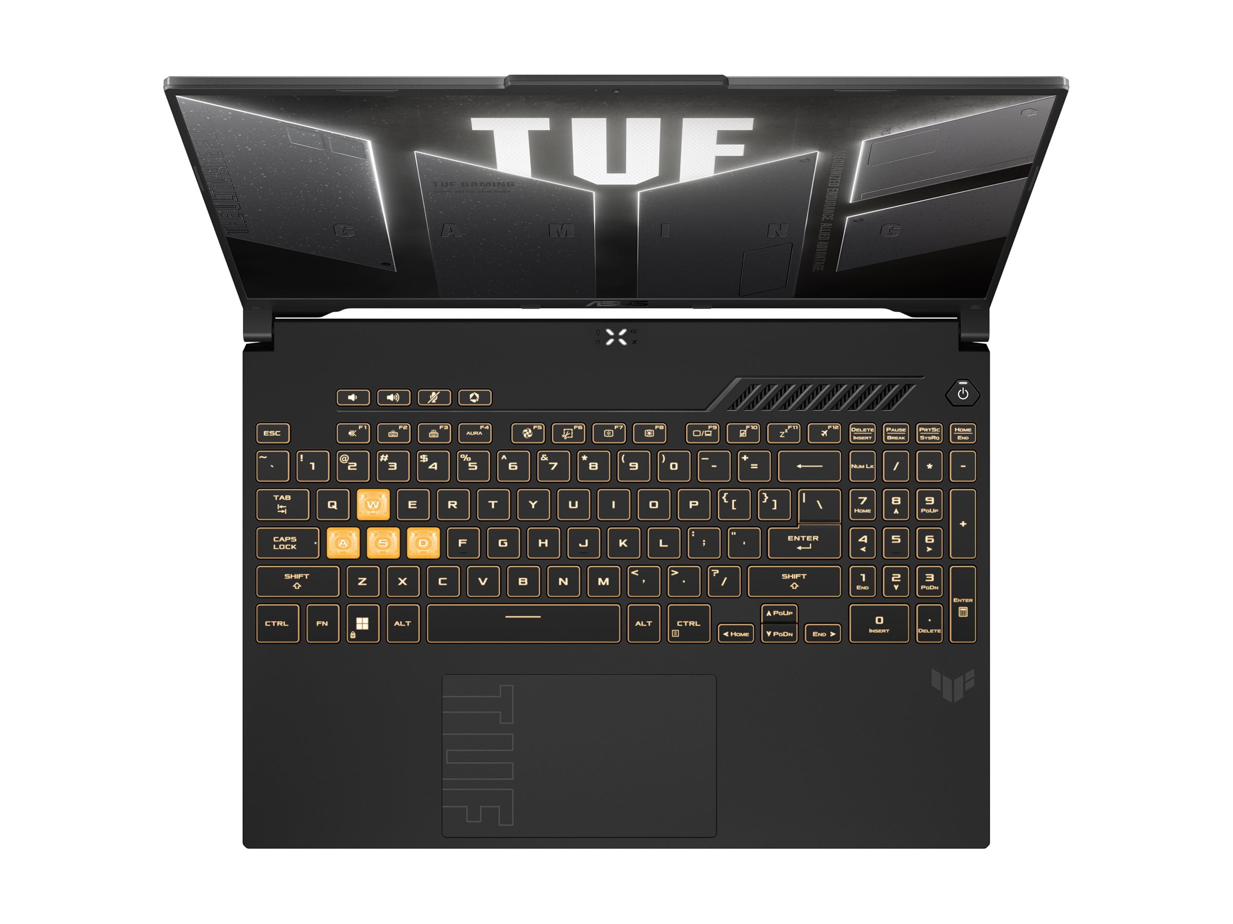 Ordinateur de ASUS TUF Gaming F16 (2025), écran WUXGA FHD+ 144 Hz de 16 po, graphique GeForce RTX 4050, proc Intel® Core™ 5 210H, mém DDR5 de 8 Go, SSD PCIe de 512 Go, Wi-Fi 6, WIN11, FX607VU-DS54-CA