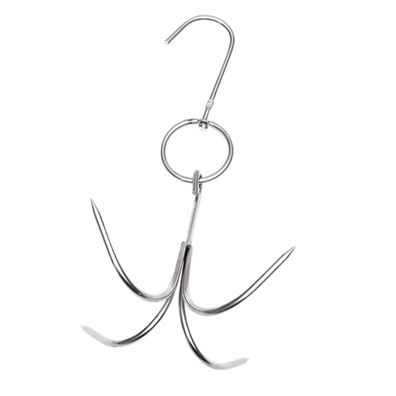 Arborister Stainless Steel Meat Hooks for Smoking and Grilling Meat