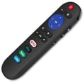 thumbnail image 2 of Nuevo mando a distancia universal de repuesto compatible con TCL Roku TV, Hisense Roku TV, Onn Roku TV, Insignia Roku TV, apto para Sharp/Element/Westinghouse/Philips/JVC/RCA/Hitachi y apto para Sanyo, 2 of 5