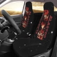 thumbnail image 3 of Hazbin Hotel Car Seat Covers 2 Pcs Seat Protector Cover Universal Front Vehicle Seat Protector For Auto Truck Van Suv Sedan Vehicle, 3 of 9