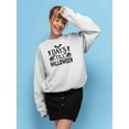 thumbnail image 2 of Days Till Halloween Sweatshirt Women -Image by Shutterstock, Female 4X-Large, 2 of 4