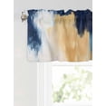 thumbnail image 6 of Valances for Windows Abstract Graffiti Art Rod Pocket Cafe Window Treatments Valance Curtains for Kitchen Bathroom Laundry Basement Windows 54"x18", 6 of 9