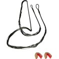 thumbnail image 2 of KESHES Dacron Bow String Replacement for Archery Recurve Traditional & Longbow Bows Bowstring - Sizes 12, 14, 16 Strands - Length Sizes 44-70 Inches, 2 Brass Nocks Included, 2 of 4