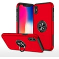 thumbnail image 1 of [PST] iPhone X / XS Ring Case, Hybrid Magnetic Kickstand Case Cover with Invisible Ring Stand, 1 of 5