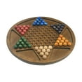 thumbnail image 1 of Juego de damas chinas, juego de estrategia clásico, juego divertido, juguete multijugador, fiestas hechas a mano con 60 , juegos de mesa, 1 of 9