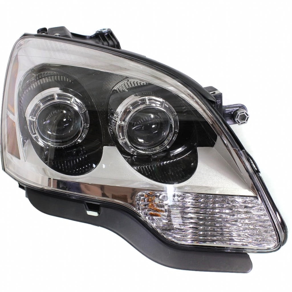 For GMC Acadia Headlight Assembly 2008-2012 Passenger Side 08 2nd Design Type w/o HID Type For GM2503358 | 20912394