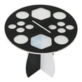 thumbnail image 2 of Makeup Brush Drying Rack, Acrylic Round Shape Makeup Brush Drying Stand Portable 14 Holes Multipurpose Durable  for Makeup, 2 of 8
