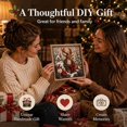 thumbnail image 5 of 3D Christmas Fabric Poke Art Kit with frame,Handmade Fabric Poke Art Kit for Adults & Beginner, Vintage Holiday Handmade Decoration, Easy Relaxing DIY Craft, 5 of 7