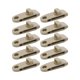 thumbnail image 1 of Paquete de 10 clips resistentes para lonas de tienda, sujetadores multiusos para toldos, tornillos de mariposa Marrón claro, 1 of 9