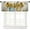 Yellow Sunflower, variant on Rustic Sunflower Farmhouse Kitchen Curtain Valance 54W x 18H Rod Pocket Quotes Motivational Inspirational Country Vintage Window Treatment for Living Room Bedroom Bathroom
