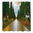 thumbnail image 3 of Ambesonne Italy Shower Curtain, Europe Country Village, 69"Wx75"L, Multicolor, 3 of 5