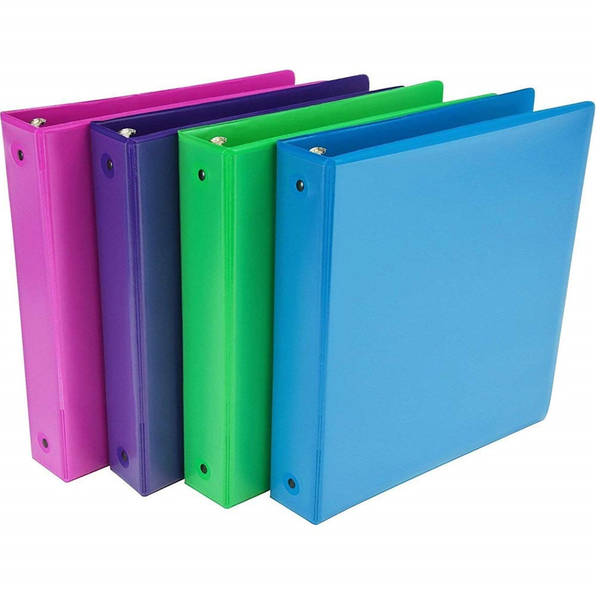 Samsill MP28598 Economy 3 Ring View Binders 1 5 Round Ring Assorted  Samsill MP28598 Economy 3 Ring View Binders 1 5 Round Ring Assorted