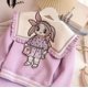 thumbnail image 1 of Sanrios-Falda plisada de estilo escolar para niñas, uniforme de béisbol Kawaii JK, Falda corta, pantalones largos, regalo para niños, 1 of 5