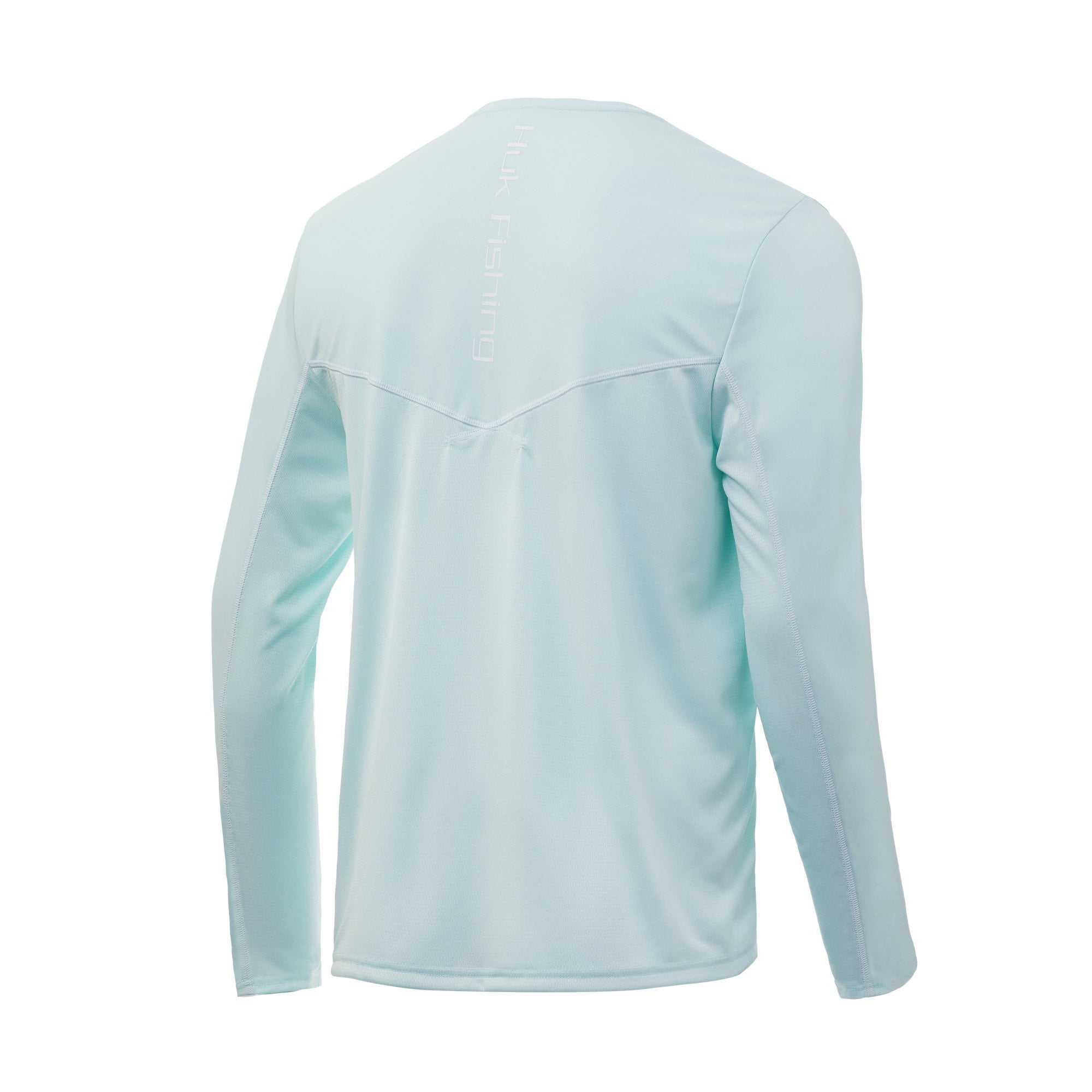 XL Bright Teal Huk Womens Icon X Long Sleeve Fishing Shirt with Sun Protection