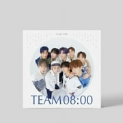 Peaktime - Team 08:00 Version - incl. 204pg Photobook, Poster, Sticker + 2 Photocards  [COMPACT DISCS] Photo Book, Photos, Poster, Stickers, Asia - Import