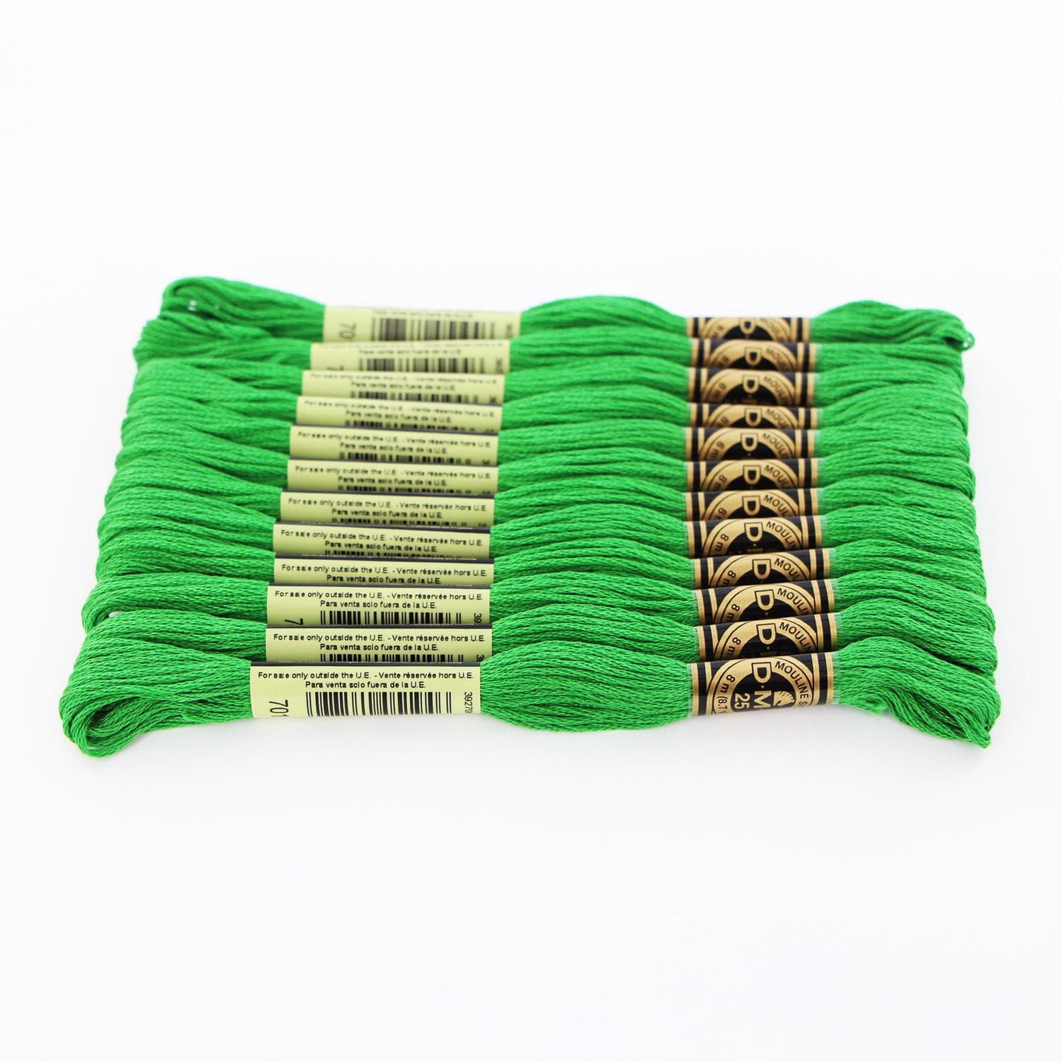 DMC Green Cotton 6 Strand Floss 8m