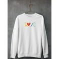 thumbnail image 3 of Simple Message Collection D. Sweatshirt Women -Victoria Barnes Designs, Female Medium, 3 of 4