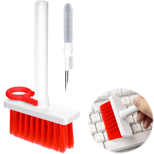 Kit de limpieza para teclados y auriculares 5 piezas--ed oso de fresa Electrónica