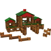 LINCOLN LOGS Classic Farmhouse - 268 All Wood Parts - Ages 3 and up