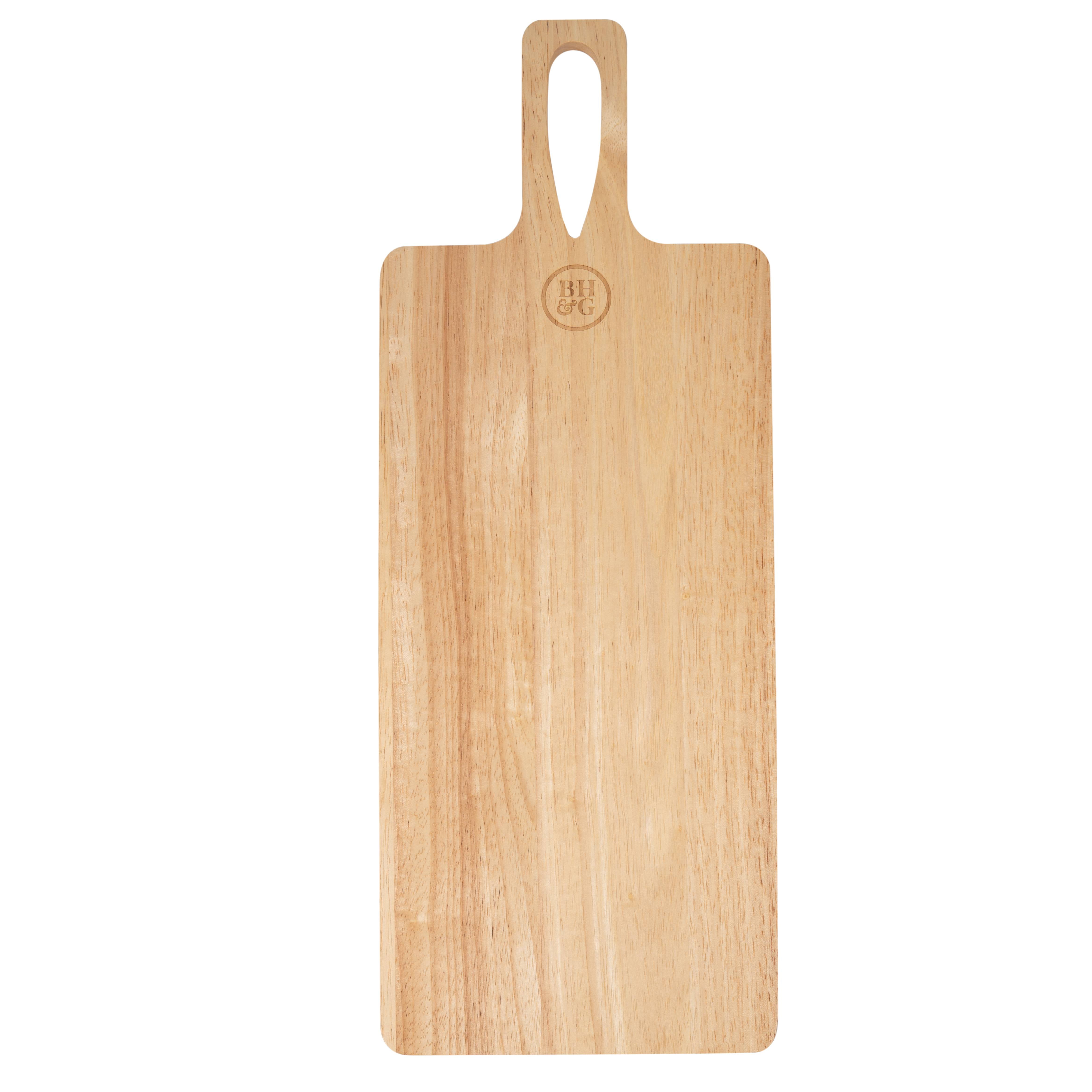 (2 pack) Better Homes & Gardens Charcuterie Board, Square, Color Natural Bamboo, 20.98W x 7.99D x 0.59H in