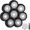 thumbnail image 1 of Cabezal de repuesto para afeitadora eléctrica, 8 cabezales para hombres calvos, compatible con cuchillas de repuesto 8D impermeables, 1 of 1