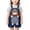 #1, variant on Baby Jean Overalls Summer Cute Cartoon 3D Animal Shortalls Classic Adjustable Straps Short Overalls for Toddler Boys Girls Baby Clothes,Blue,6-12M