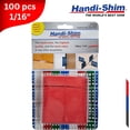 thumbnail image 3 of Handi Shim HS116100RD Plastic Construction Shims Spacers 100 Pack 1 16 Inch Red, 3 of 7