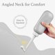 thumbnail image 5 of Bidé portátil FOOFOO de 450 ml, gran capacidad, manual, gris, 5 of 7