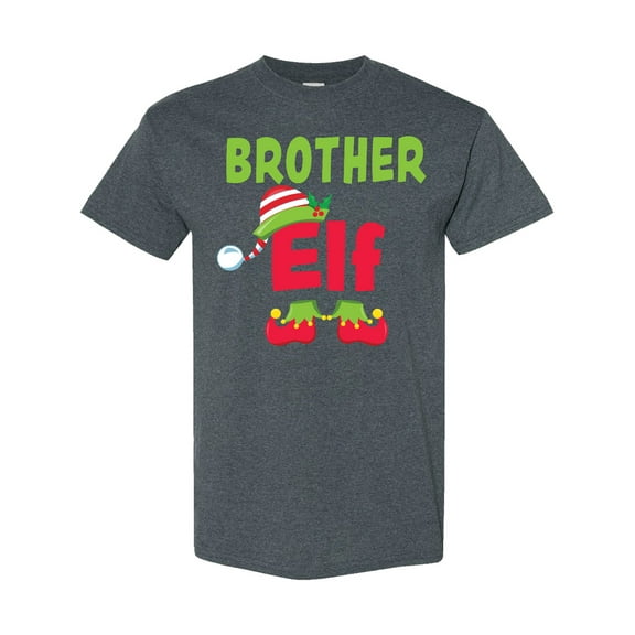 Inktastic Christmas Brother Elf T-Shirt