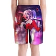 thumbnail image 3 of Harley Quinn Boy'S Swim Trunks Quick Dry Board Shorts Kids Beach Swim Shorts Bathing Suits Swimsuit, 3 of 7