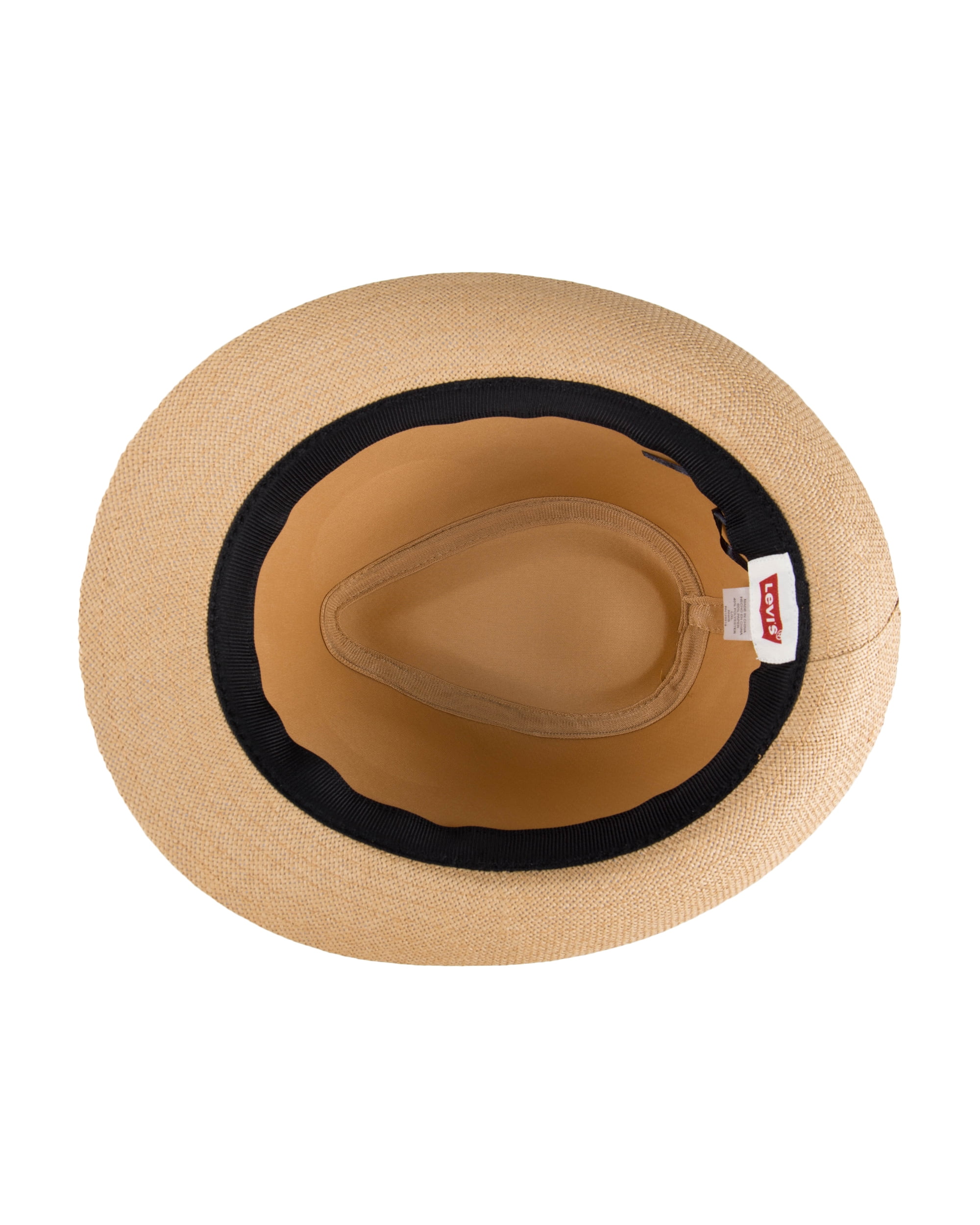 Levi's Men's Fedora Hat with Patchwork Band