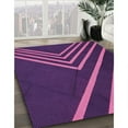 thumbnail image 3 of Ahgly Company Machine Washable Indoor Rectangle Transitional Orchid Purple Area Rugs, 2' x 4', 3 of 7