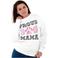 thumbnail image 5 of Proud Dog Mama Mom Owner Animal Lover Women Crewneck Sweatshirt Brisco Brands S, 5 of 6