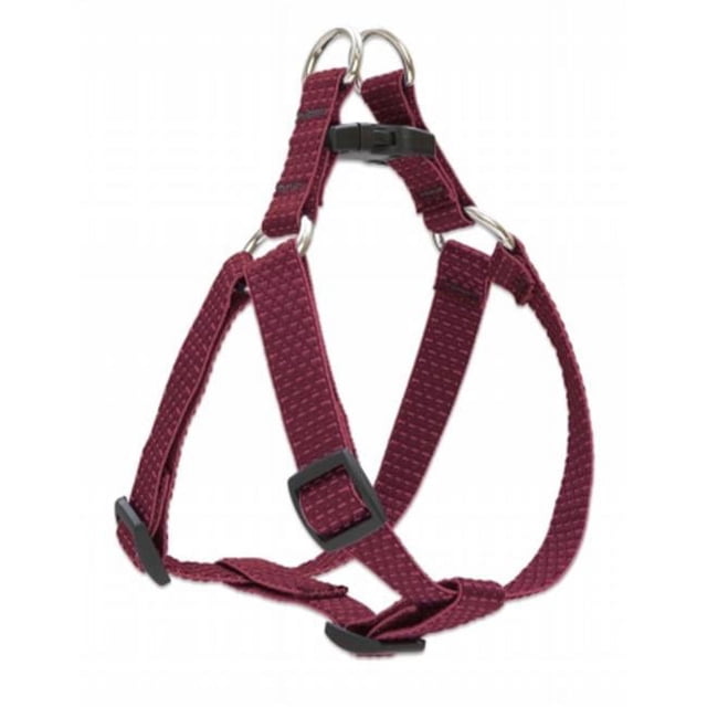 Eco Step-In Dog Harness, Non-Restrictive, Berry, 3/4 x 20 to 30-In. - 36945