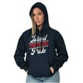 thumbnail image 3 of Island Puerto Rican Pride Se Levanta Unisex Plus Fleece Graphic Hoodie Brisco Brands 4X, 3 of 4