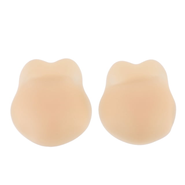 Silicone Pasties Cover Reusable Adhesive Bust Pasty Sticky Rabbit Ears Shape for Women Party Wedding Daily Wear One Pair