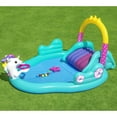 thumbnail image 2 of Bestway: H2OGO! Magical Unicorn Carriage Play Center - 9' Multicolor Inflatable, Kiddie Wade Splash Pool, Water Slide, Arch Sprayer, Toddler & Kids 2+, 2 of 7