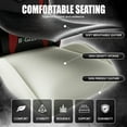 thumbnail image 3 of Bigzzia Gaming Chair with Adjustable Headrest & Lumbar Support, Height Adjustable, Red, 3 of 9