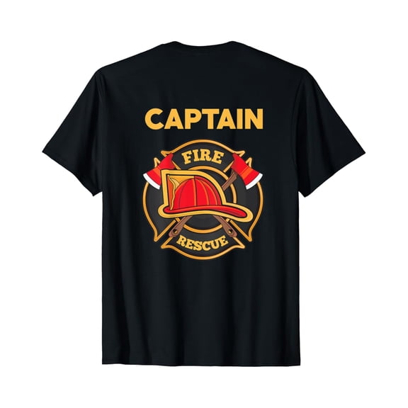 Sam Soft Fire Rescue Captain Department T-Shirt Firefighters Firemen Full Size S-5XL