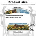 thumbnail image 6 of HELLHERO Rollator Walker Seat Back Covers Easy Fit Non-Slip Cover Rollator Walker Seat Covers and Fits Rollators for Seniors,Horse and Sunflower, 6 of 7