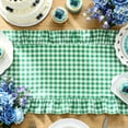 thumbnail image 6 of Leaf Edge Table Runner Elegant Long Strip Mat for Coffee Table Tea Table Dining Table TV Cabinet Holiday Home Decor Party Centerpiece Dining Room Buffet Console Shelf Home Gathering Space Cozy Home, 6 of 7