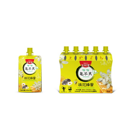 Sunity Osmanthus and Honey Flavor Herbal Jelly Pouch (5 (Best Herbal Jelly In Singapore)