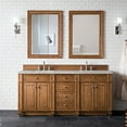 thumbnail image 3 of James Martin Vanities 157-V72-SBR-3VSL Bristol 72" Double Basin Walnut Wood Vanity Set -, 3 of 4
