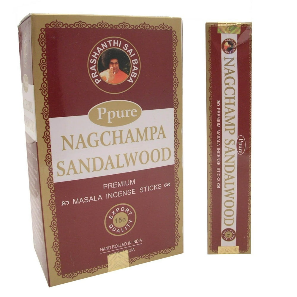 Premium Masala Incense Sticks Sandalwood, Ppure Nag Champa Premium