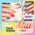 thumbnail image 4 of Set de esmaltes de uñas Beetles Neon Quick Dry 12 colores para mujer, 4 of 8